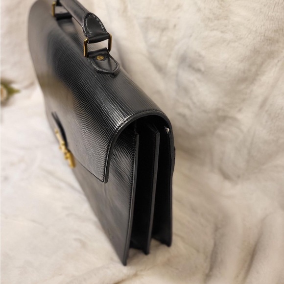 Authentic pre-owned Louis Vuitton epi black serviette conseiller briefcase - Picture 5 of 15